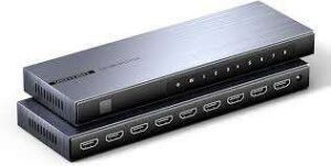 Vention 4K 1×8 HDMI Splitter Black Aluminum Alloy Type-AKQBO