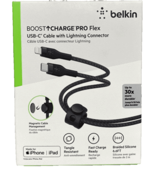 Belkin CAA001bt1MBK2PK USB-A to Lightning Cable 1M